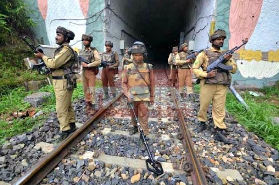 Tripura on High alert ahead of 70th Independence Day Tripura on High alert ahead of 70th Independence Day